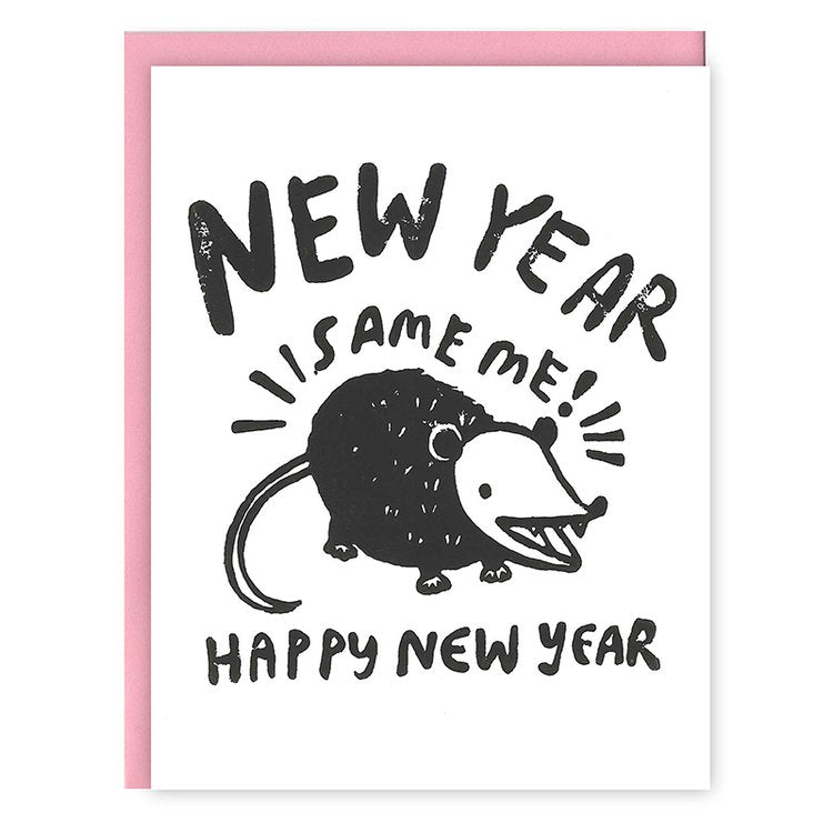 Ghost Academy Holiday Card - New Year Same Me